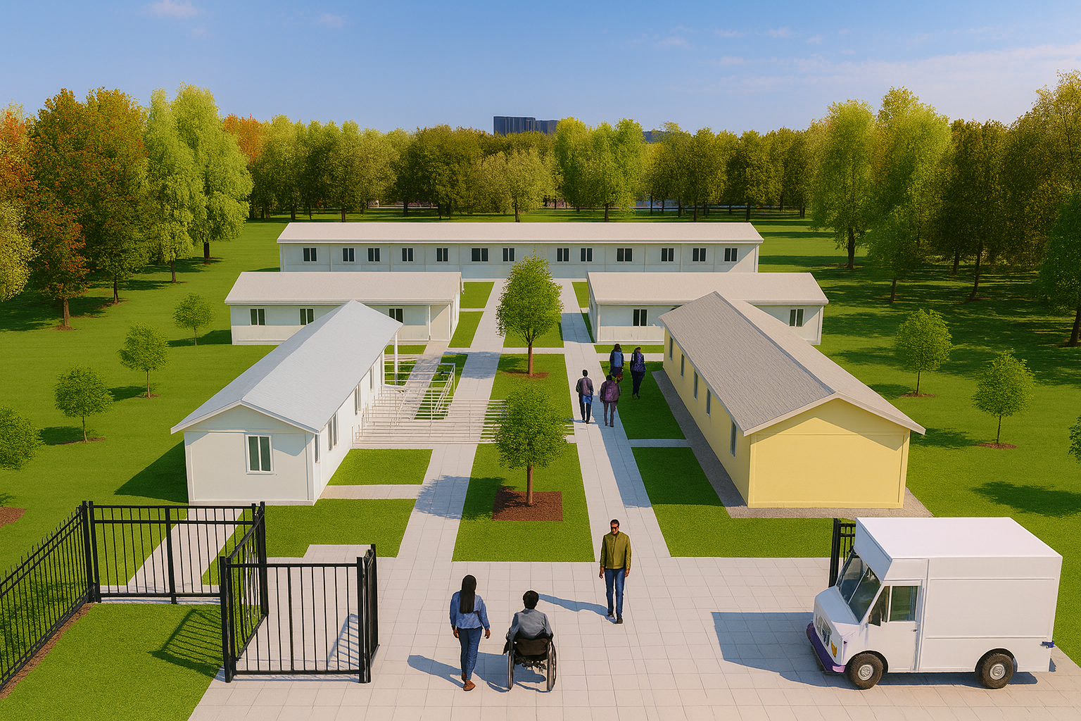 Village of HOPE resident pathway visual