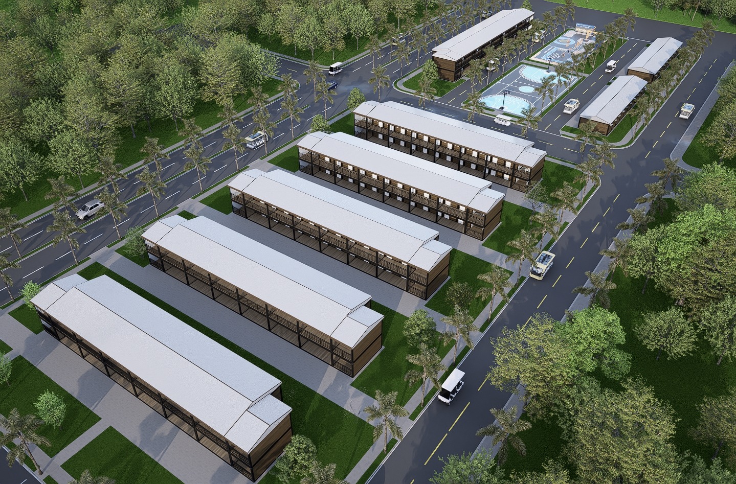 Village of HOPE site layout map
